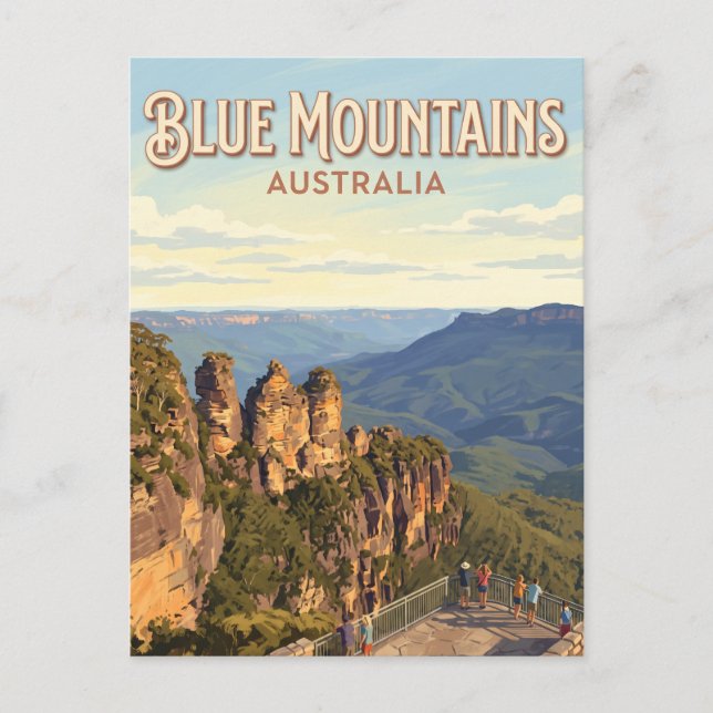 Echo Point Australia Postcard (Front)