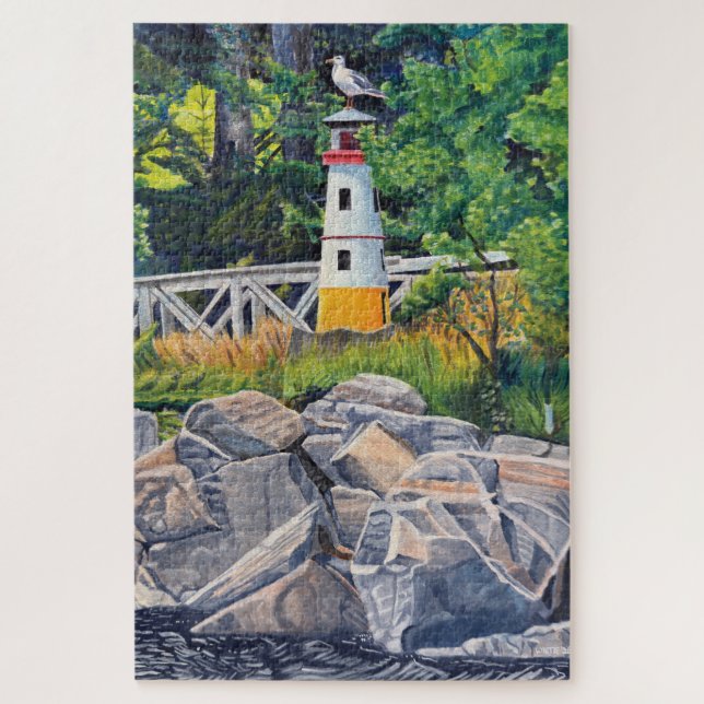 Echo Point Lighthouse 1014pc Puzzle (Vertical)