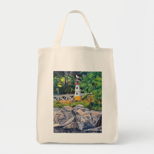 Echo Point Lighthouse Tote Bag (Front)