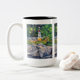 Echo Point Lighthouse Two-Tone Coffee Mug
