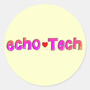 Echo Tech (Cardiac Echo Tech) Gifts Classic Round Sticker