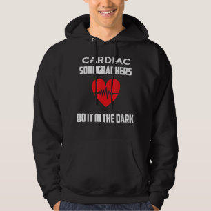 Echo Tech Echocardiographer RDCS Cardiac Sonograph Hoodie
