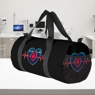 Echo tech Heartbeat EKG Duffle Bag
