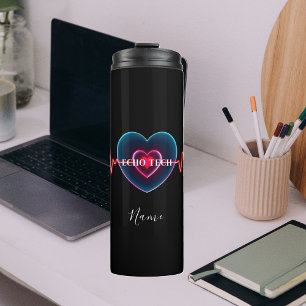 Echo Tech   Heartbeat   EKG Thermal Tumbler