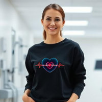 Echo Tech | Heartbeat | Heart with EKG