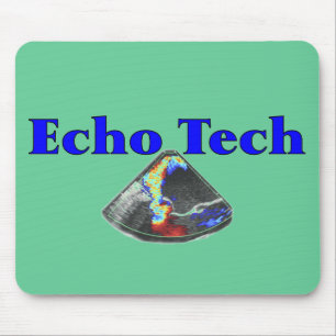 Echo Technician Gifts (Cardiac Echo Tech) Mouse Mat