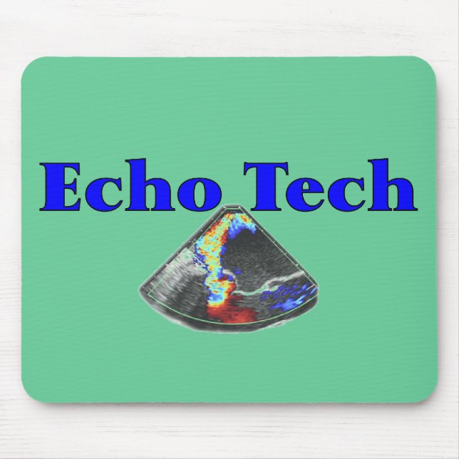 Echo Technician Gifts (Cardiac Echo Tech) Mouse Mat (Front)