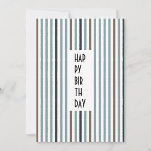 Echo Trails Custom Card – Blue Stripes