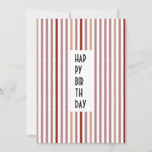 Echo Trails Custom Card – Pink Stripes
