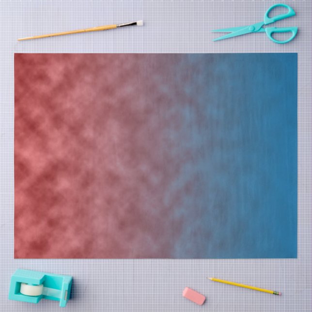 Echoes in Bluefire Tissue Paper (Craft)