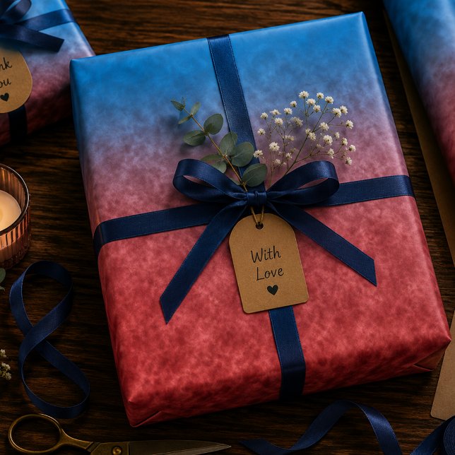 Echoes in Bluefire Wrapping Paper Sheet (Creator Uploaded)