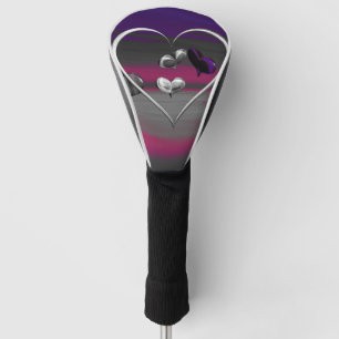 Echoes of a Metallic Romance Golf Head Cover