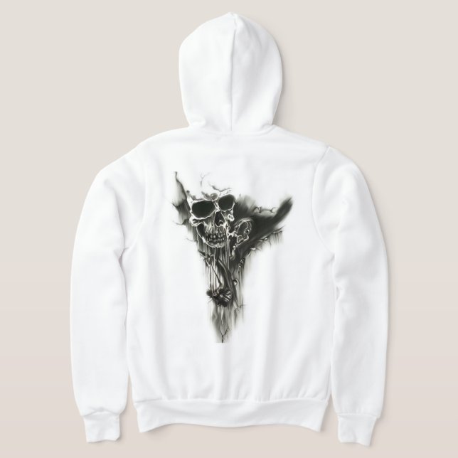 "Echoes of Desolation" Hoodie (Laydown Back)