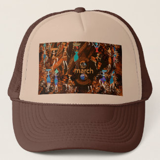 Echoes of Empowerment: March 8th Trucker Hat