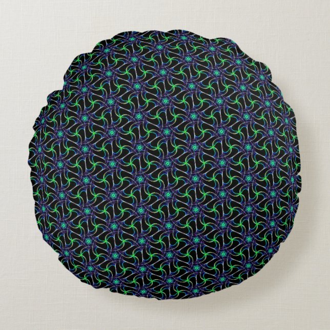 Echoes of Eternity Round Cushion (Front)