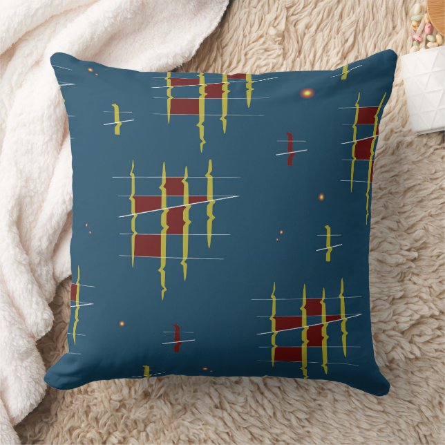 Echoes of Geometry  Cushion (Blanket)