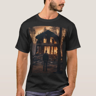 Echoes of Loss: Man Before the Ashes T-Shirt