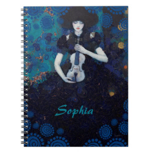 Echoes of Silence: A Violin’s Song of Healing Notebook