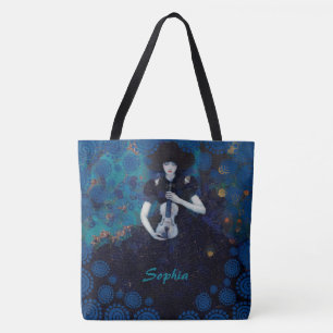 Echoes of Silence: A Violin’s Song of Healing Tote Bag