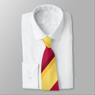 Echoes of Sunset Regimental Stripe Tie