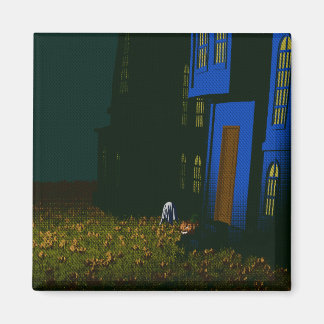 Echoes of the Abandoned Manor Magnet