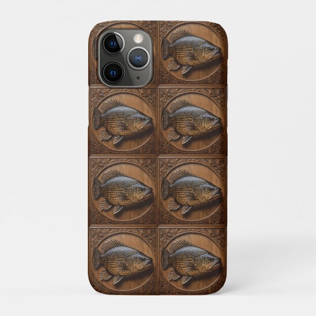 Echoes of the River: Murray Cod Wood Print,  Case-Mate iPhone Case (Back)