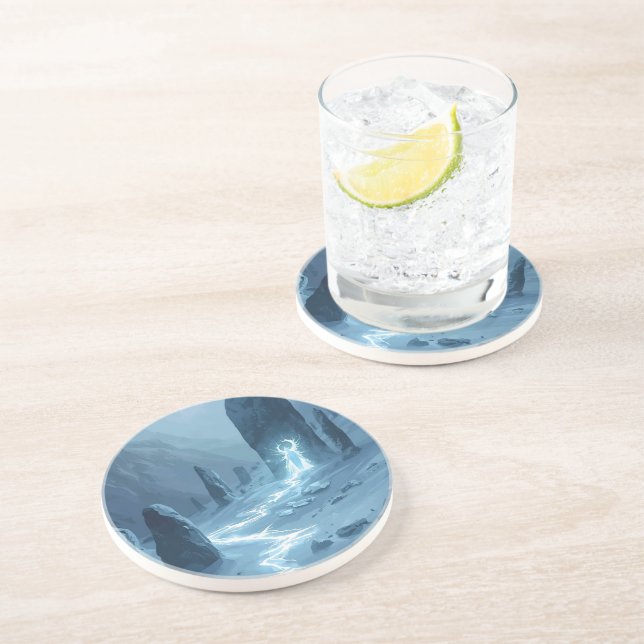 Echoes of the Winter Watcher Coaster (Side)