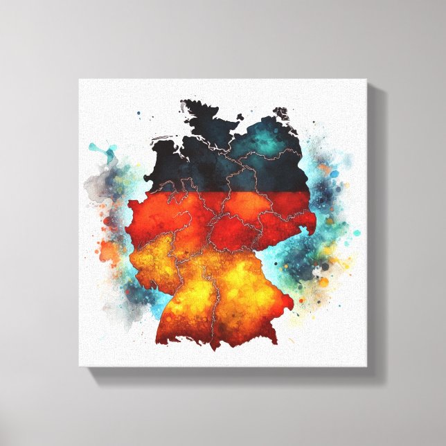 echoes of unity canvas print (Front)