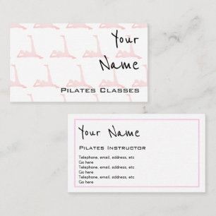 "Echoes" Pilates Business Cards