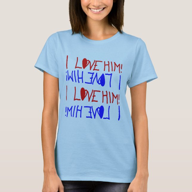  Echoing Affection Tee: Wear Your Heart T-Shirt (Front)
