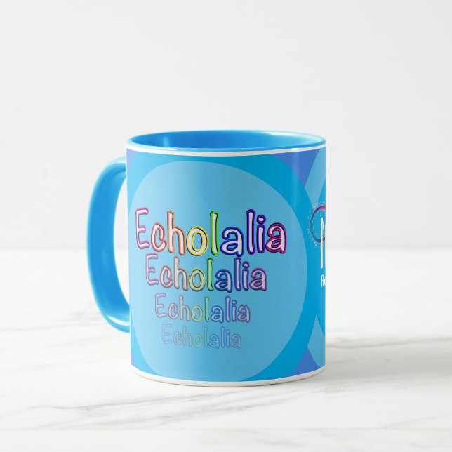 Echolalia NeuroDivergent Rebel Mug (Front Left)