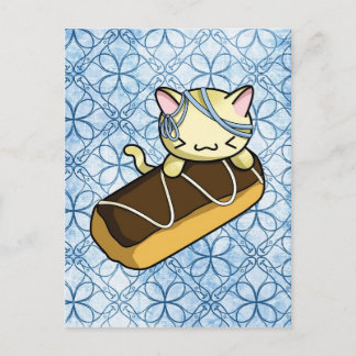 Eclair Kitty Postcard