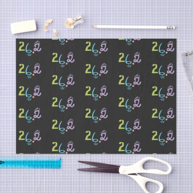 Eclectic 26.2 Marathon Tissue Paper (Craft)