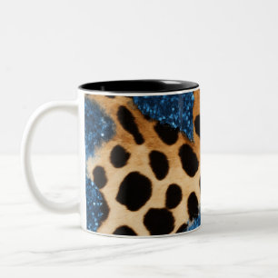 Eclectic Animal Prints - Two-Tone Mug 11 oz