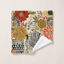 Eclectic Boho Dahlia Fall Turkey