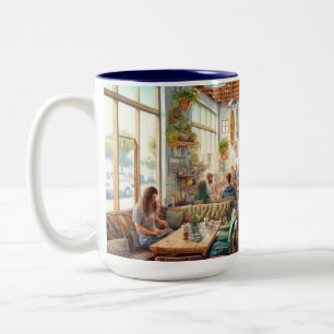 Eclectic Cafe in San Diego Mug