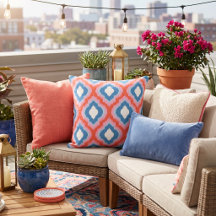 Eclectic Retro Ikat Pattern