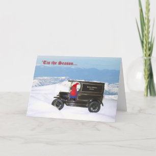 Eclectus Holiday Delivery Card