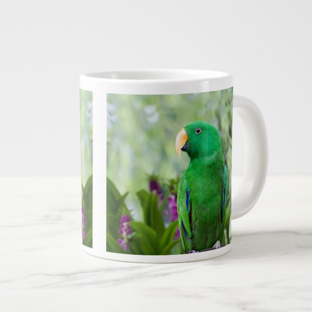 Eclectus Parrot Male Large Coffee Mug (Front Right)