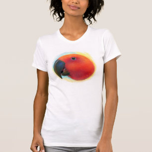 Eclectus parrot realistic painting T-Shirt