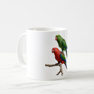 Eclectus Parrots Coffee Mug