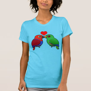 Eclectus Parrots in Love T-Shirt