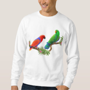 Eclectus Parrots Sweatshirt