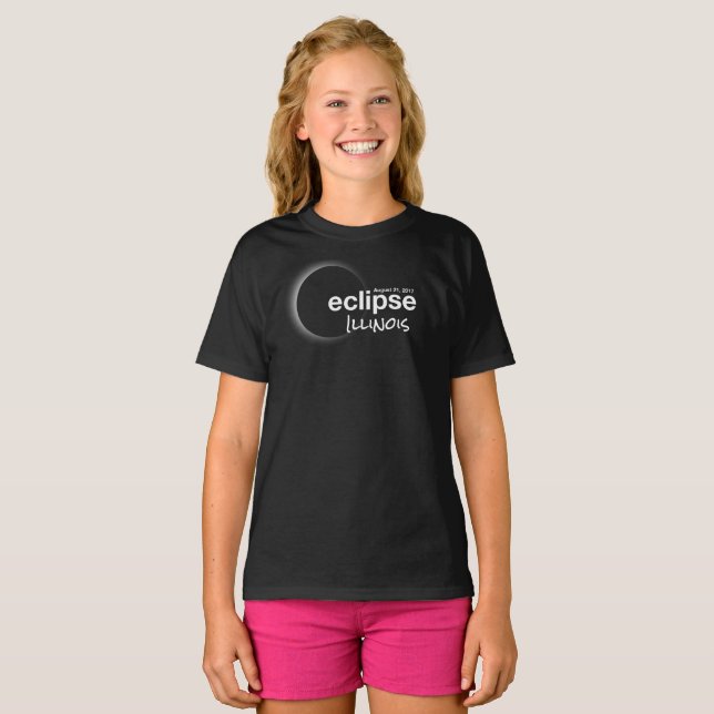 Eclipse 2017 - Illinois T-Shirt (Front Full)