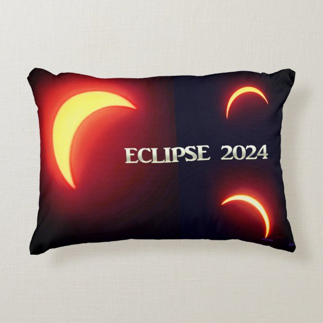 Eclipse 2024 decorative cushion (Front)