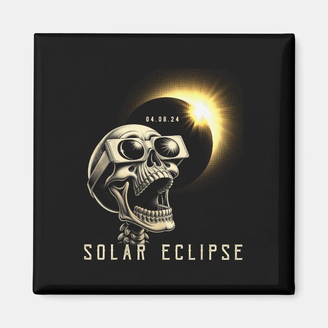 Eclipse 2024 Shirt Total Eclipse April 8th 2024 Sk Magnet (Front)
