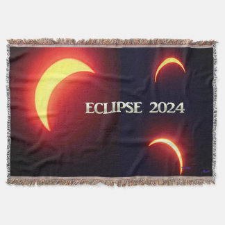 Eclipse 2024 throw blanket