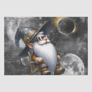 Eclipse Astronomy Celestial Gnome Tissue Paper