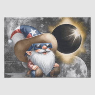 Eclipse Astronomy Celestial Gnome Tissue Paper