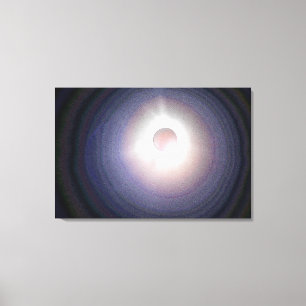 Eclipse Energy Canvas Print